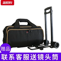 Bao Luo máy ảnh chuyên nghiệp túi lớn xe đẩy máy ảnh túi đeo vai máy ảnh DSLR túi 1500 mc2500C - Phụ kiện máy ảnh kỹ thuật số balo lowepro