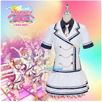 taobao agent LoveLive All Stars 1 Anniversary Cover Third Uniform Cosplay Women's Clothing
