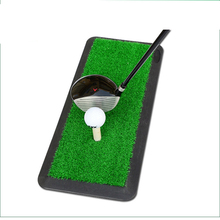 室内高尔夫练习器个人家用挥杆垫打击垫橡胶底便携式golf训练地毯