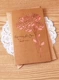 H2-5 Hollow Big Greeting Card Pink Bouquet