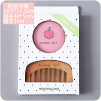 Apple, расческа, розовый комплект