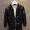 Boy plus nhung leather 2018 mùa đông quần áo trẻ em trẻ em phiên bản Hàn Quốc của áo khoác da trong áo khoác bé trai màu đen dày