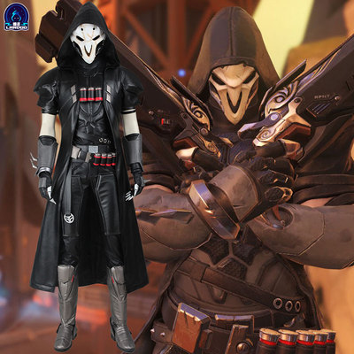 taobao agent Overwatch, Overwatch Death Gabriel Reyes Cosplay clothing