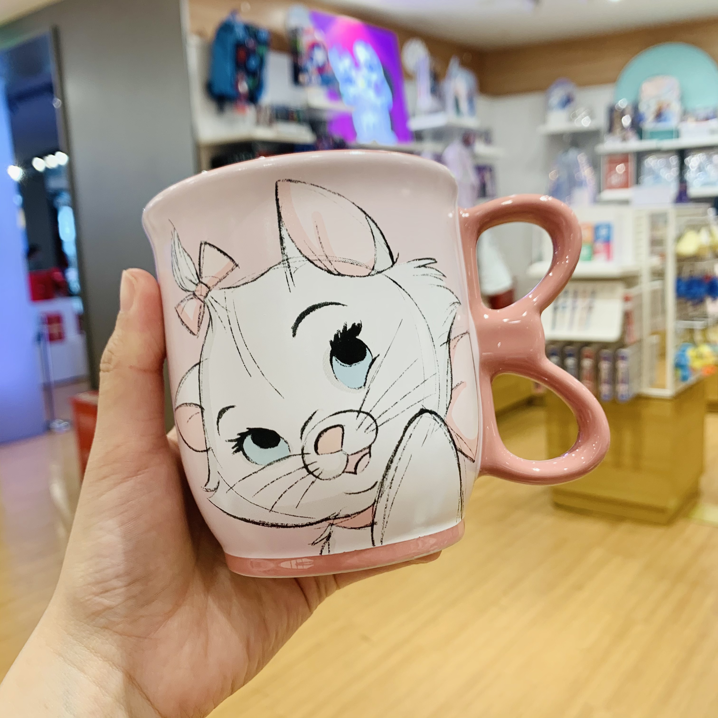 Mary CatSpecial Offer Maricat Winnie the Pooh tigger  ceramics Mug Water cup Shanghai Disneyland store quality goods
