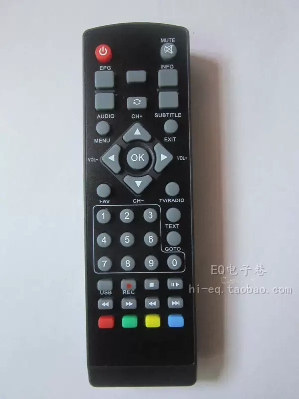 DVB-T DVB-T2 HD Digital Top Box Remote Control DVB-T DVB-T2 Remote Control