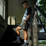 BALLHO Летние быстросохнущие дышащие шелковые баскетбольные шорты для отдыха для тренировок, в американском стиле