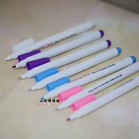 Ko Lingshui Pen Qi Pen Water растворенная ручка Blue Powder Purple -Whit Cross Stitch Grid, чтобы увидеть воду и исчезнуть
