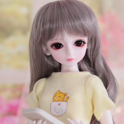 taobao agent Bjd doll clothes Bory the same set skirt yellow 4 -point SD doll doll gift