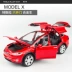 Mô hình xe hợp kim Tesla ModelX 1:32 mô phỏng xe mô hình cậu bé kéo xe ô tô đồ chơi trẻ em - Chế độ tĩnh đồ chơi cho bé trai Chế độ tĩnh