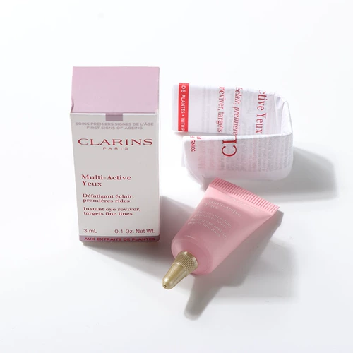 Clarins, крем для глаз, против темных кругов под глазами, против морщин, 3 мл, 2021 года, 5 мес.