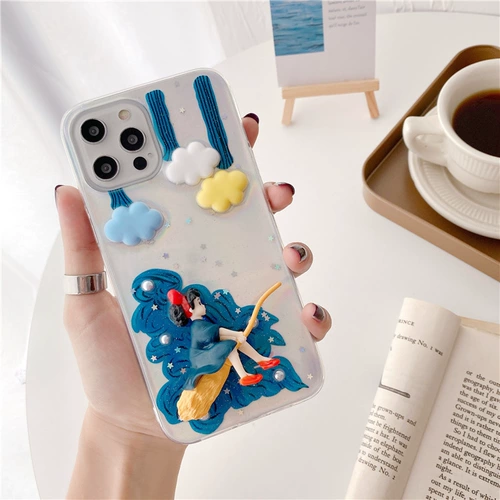 Метла, чехол для телефона, аксессуар, облако