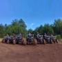 Big Bull 4 4WD 4 Bánh Xe Motocross Điện ATV Tất Cả Các Địa Hình Chain Shaft Truyền Tự Động ATV moto mini 110cc
