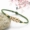 Hoa đào tay dây thừng tay đan dây nữ phong cách cổ xưa Sansheng III Hoa đào hoa xung quanh cổ tích khí chất hoa đào vòng chân - Vòng chân