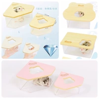 Добавлена ​​розовая нанесенная планета Fat Bear Diamond Triangle AK клан Pimple Hamster Золотой шелковый медведь туалет туалет