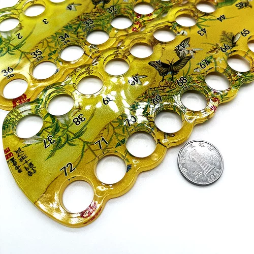 72 отверстия] Акриловая плата с поперечной стежкой с цифровой большей платой с большими отверстиями для платы с перекрестным стеклом Полный набор быстрого вышивки Бога