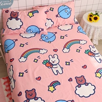 Розовый, с медвежатами, 0.5м
