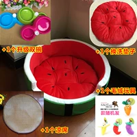 Арбуз+сиденье+двойная миска+двойная миска+смена накладка+плюшевая игрушка