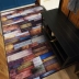 Retro ánh sáng sang trọng màu xanh gạch ngói mẫu vòng nhung cửa vào nhà thảm hiên phòng khách thảm bàn cà phê mat tùy chỉnh - Thảm Thảm
