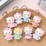 Hello Kitty, мультяшный брелок, милая креативная кукла, ключи от машины, популярно в интернете, креативный подарок