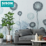 Современная простая стеклянная мозаика Фоновая настенная головоломка телевидение