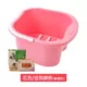 Пластиковый розовый порошок для ванн