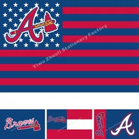 MLB Atlanta Warrior Banner American Professional Baseball Atlanta Braves Flag