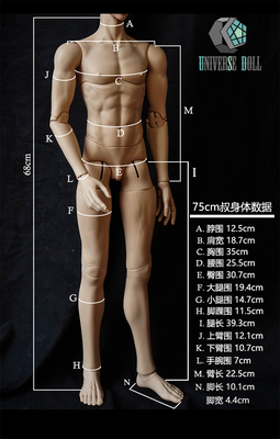 taobao agent BJD-US Uncle 75 Series Three-stage Single Single Single Package (SD doll similar genuine resin) 1/3 male