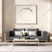 Mới Trung Quốc gỗ rắn vải sofa bàn cà phê kết hợp phòng khách hiện đại tối giản B & B Zen đồ nội thất tùy chỉnh 266520 - Bộ đồ nội thất