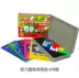 Mở khóa chiếc nhẫn Toy Puzzle Người lớn cổ điển Thông minh bằng gỗ Độc thân Aristocrat Portable Portable Tangram T-word Puzzle Đồ chơi IQ