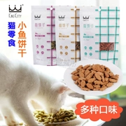 Mèo ăn nhẹ mèo Kingkitty với bánh quy cá nhỏ hương vị cá ngừ vào mèo nhỏ mole đào tạo dinh dưỡng