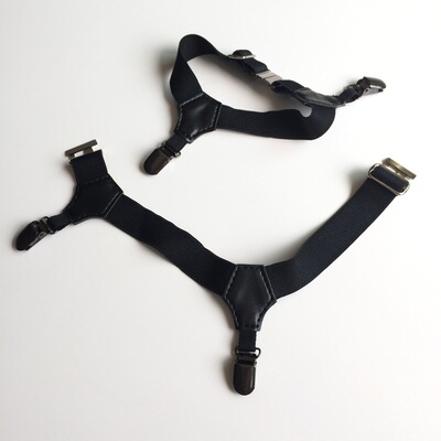 棉袜用吊袜带 2.5cm 双胶片 男吊袜带 双夹男女通用 正装丝袜袜夹-淘宝网