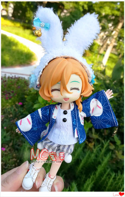 taobao agent BJD doll 6 points 8 points OB11 Classes Ddf DDF male and female dolls, cat ears rabbit Hanfu suits