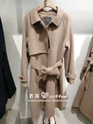 Giảm giá mua quầy Hàn Quốc ROEM19 áo khoác nữ mùa xuân Áo len dài Hàn Quốc RMJH911RQ5 - Áo Hàn Quốc