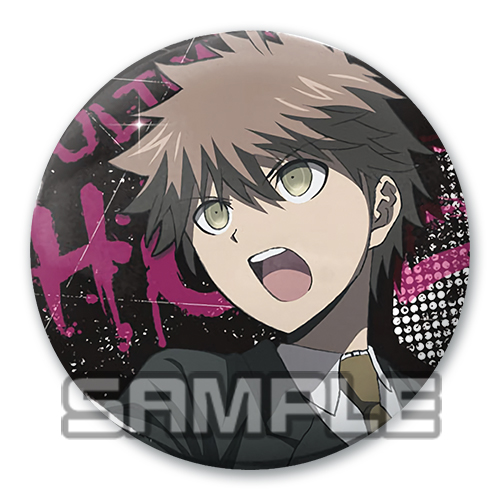 AOn the bullet 3 animation comic H style circular periphery badge Badge quadratic element diameter 58mm Baji