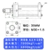 Xi lanh thủy lực hạng nặng HOB40/50/63 hai chiều một chiều xi lanh thủy lực thanh giằng có thể được tùy chỉnh với lỗ khoan đầy đủ xilanh thủy lực 160 Xy lanh thủy lực