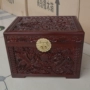 Dongyang woodcarving gỗ rắn hộp hộp đám cưới thư pháp và hộp lưu trữ sơn rắn gỗ đầy đủ long não gỗ trang sức hộp - Cái hộp hộp đựng tiền bằng gỗ