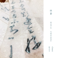 [Fengyezhai Spot] Huaisu переплетенная короткая рубашка узкие рукава в средней одежде, а не выдвигать фонды сотрудничества с пьяными цветочными словами