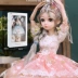 Pui Ling Nữ hoàng búp bê Barbie bộ quà tặng 45cm Quà tặng cho các cô gái ăn mặc công chúa váy nói chuyện đồ chơi Đồ chơi búp bê