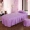 Bedspread bedspread đơn lớp mỹ phẩm thông thường bộ thẩm mỹ viện khăn trải giường massage đặc biệt một mảnh hình thang tròn đầu vuông - Trang bị tấm mẫu ga phủ giường spa