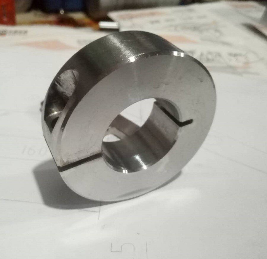 304不锈钢光轴固定环不锈钢开口环不锈钢分离式固定环紧固定环