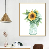 Лампа для растений для рисования для гостиной, масляная краска, украшение, сделано на заказ