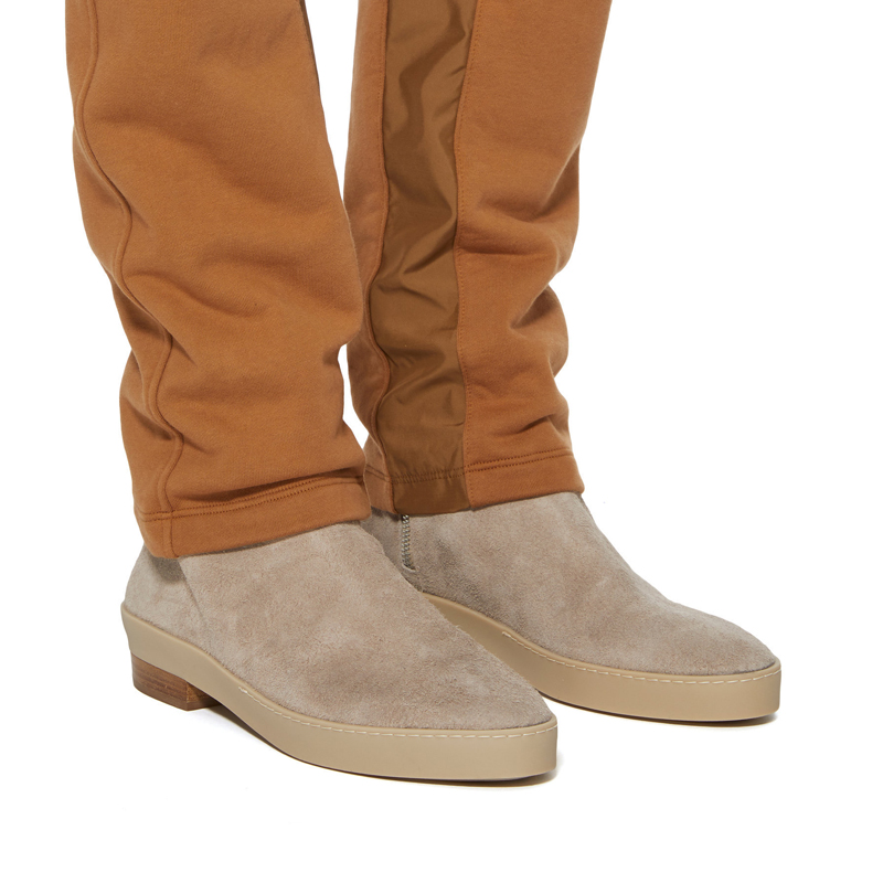 Camel2020 spring new pattern Retro Martin boots Thick bottom increase Versatile zipper Boots  FOG man fashion Short boots