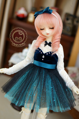 taobao agent [Clearance] Star small dress daily velvet dress BJD SD 3 points 10sd baby clothes spot