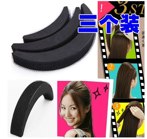 Flly -loose Crescent Clip Bangs Bangs Опубликованные волосы с высоким уровнем волос с корневой подушка