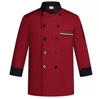 Красный трехполюсная однополога с длинными рукавами