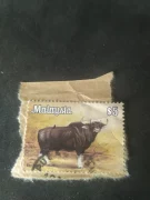 Tem nước ngoài Malaysia tem động vật kỳ lạ gia súc gấp tem sưu tập kỷ niệm độ trung thực bán hàng thư