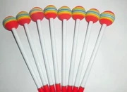 Nhạc cụ gõ cho trẻ em Câu đố Đồ chơi của trẻ em Đồ chơi Orff Nhạc cụ Trống dùi trống Lollipop Drumsticks - Đồ chơi nhạc cụ cho trẻ em