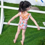 Đồ bơi cho bé gái Xiêm 2-3 tuổi Bé 4-6 Bộ bikini cho bé 2019 Mùa hè Phong cách mới Đồ bơi bé gái - Đồ bơi trẻ em