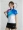Jingmai thời trang thể thao đầy màu sắc áo POLO Cặp đôi mẫu thoáng khí và nhanh khô tay áo phù hợp với nhóm - Áo polo thể thao