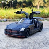 Mercedes Benz, реалистичная модель автомобиля, гоночный автомобиль, маятник, игрушечная машина для мальчиков, масштаб 1:32